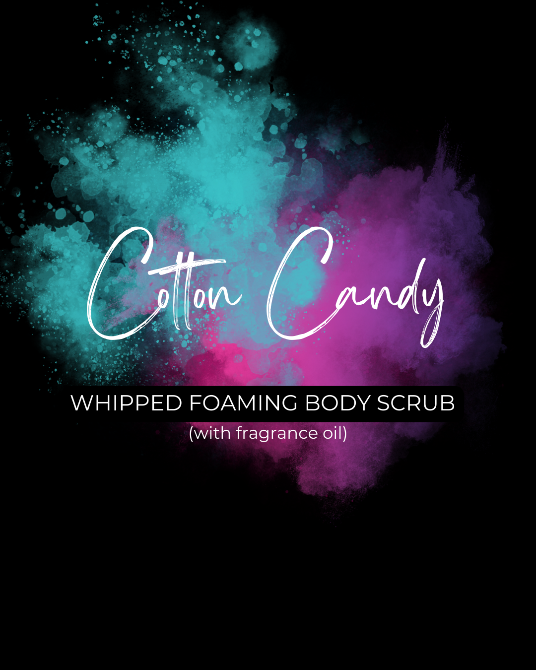 Cotton Candy (8oz)- Whipped Foaming Body Scrub